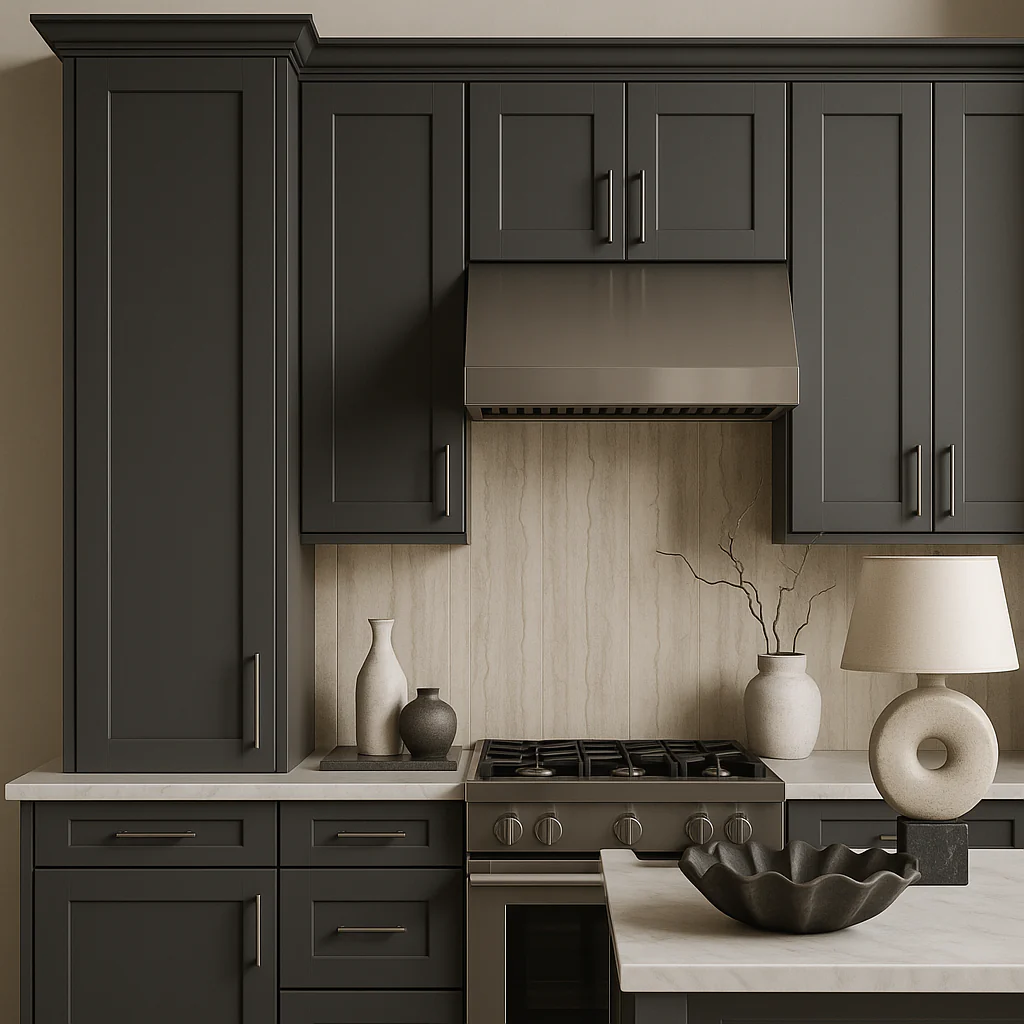 MILL'S PRIDE Richmond Venetian Onyx Shaker Wall Kitchen Cabinet - Soft Close, Ready to Assemble - Image 3