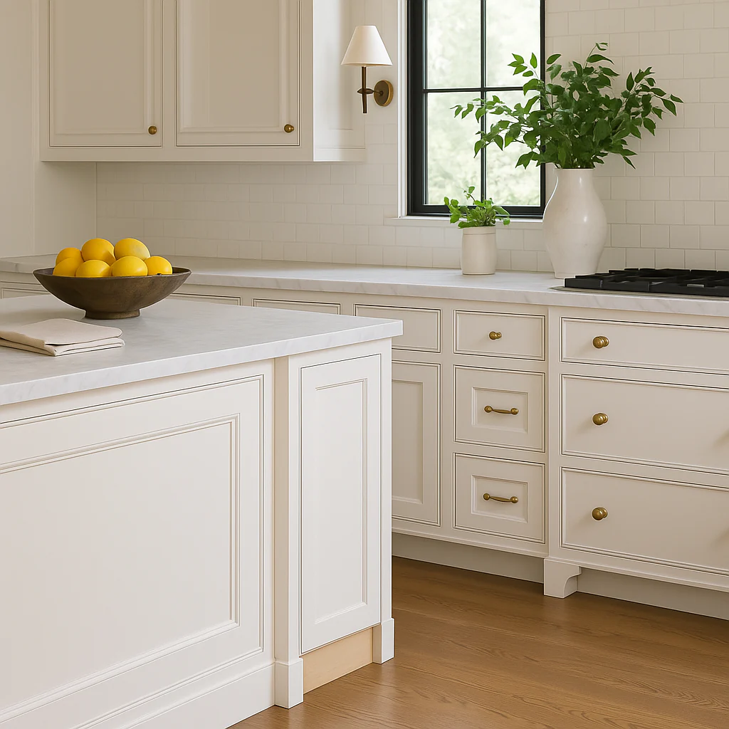MILL'S PRIDE Richmond Verona White Plywood Shaker Ready to Assemble Base Kitchen Cabinet, Soft Close, 9 in W x 24 in D x 34.5 in H - Image 3