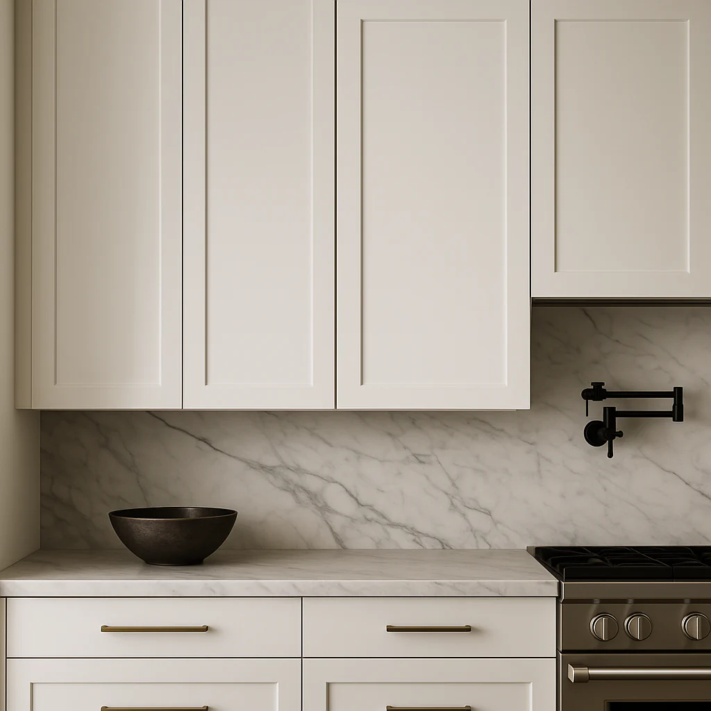 MILL'S PRIDE Richmond Verona White Plywood Shaker Wall Kitchen Cabinet, 18 in W x 12 in D x 30 in H - Image 2