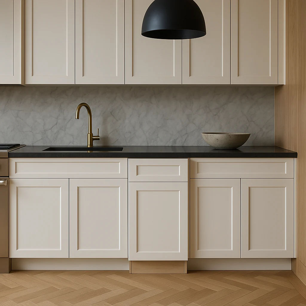 MILL'S PRIDE Richmond Verona White Shaker Base Kitchen Cabinet - 12 in W x 24 in D x 34.5 in H - Image 2