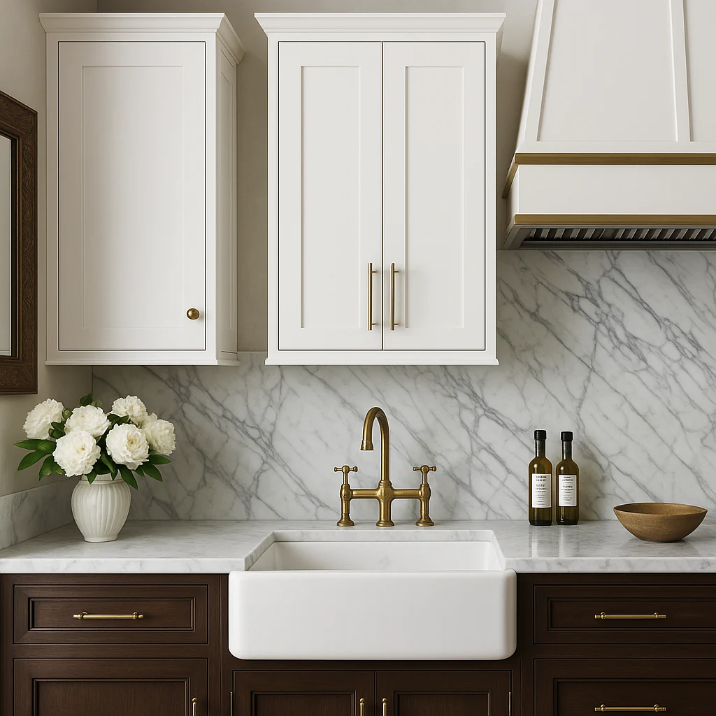 MILL'S PRIDE Richmond Verona White Shaker Wall Kitchen Cabinet - 18 in W x 12 in D x 36 in H - Image 4