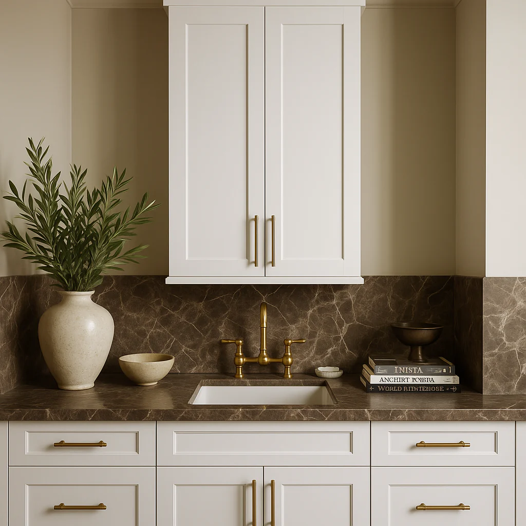 MILL'S PRIDE Richmond Verona White Shaker Wall Kitchen Cabinet - 24 in W x 12 in D x 42 in H - Image 4