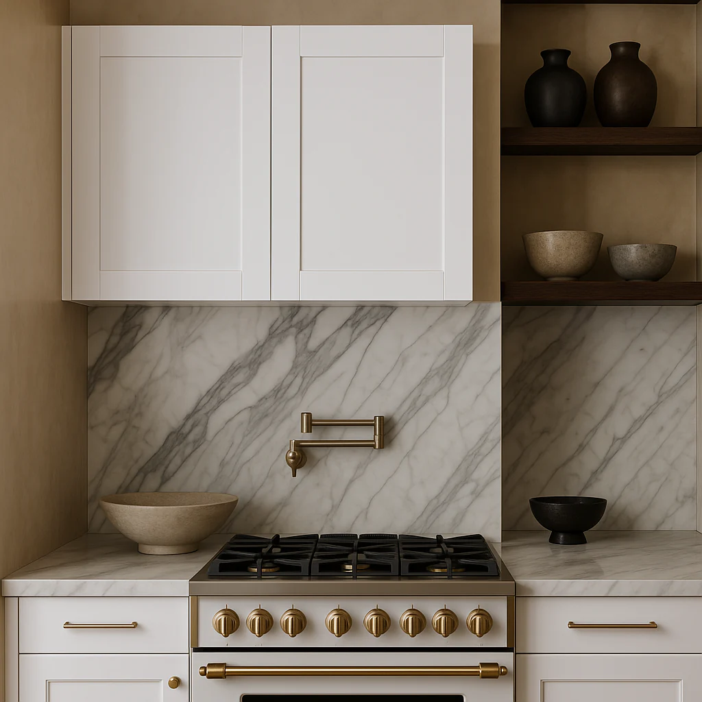 MILL'S PRIDE Richmond Verona White Shaker Wall Kitchen Cabinet - 30 in W x 12 in D x 24 in H - Image 4