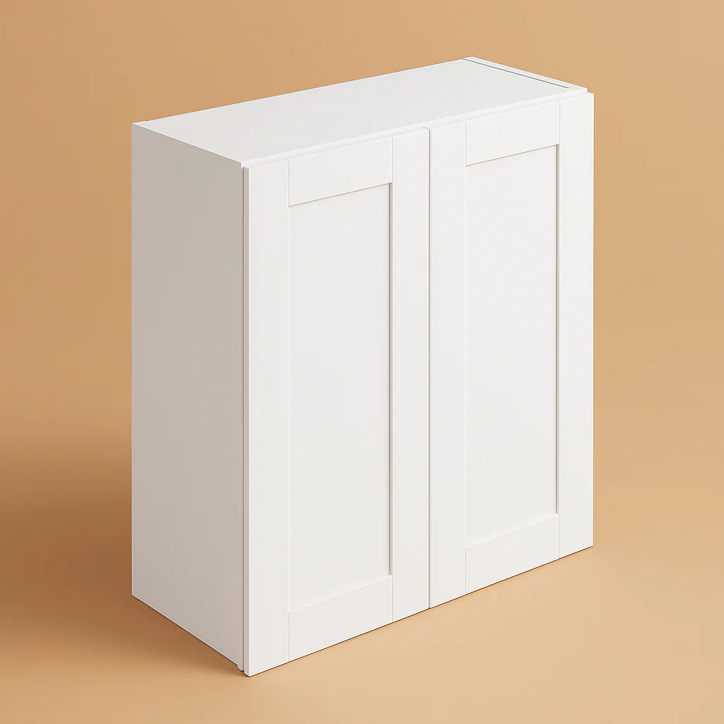 MILL'S PRIDE Richmond Verona White Shaker Wall Kitchen Cabinet - 36 in W x 12 in D x 36 in H