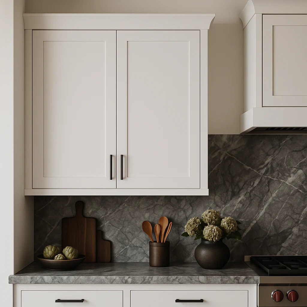 MILL'S PRIDE Richmond Verona White Shaker Wall Kitchen Cabinet - 36 in W x 12 in D x 36 in H - Image 3