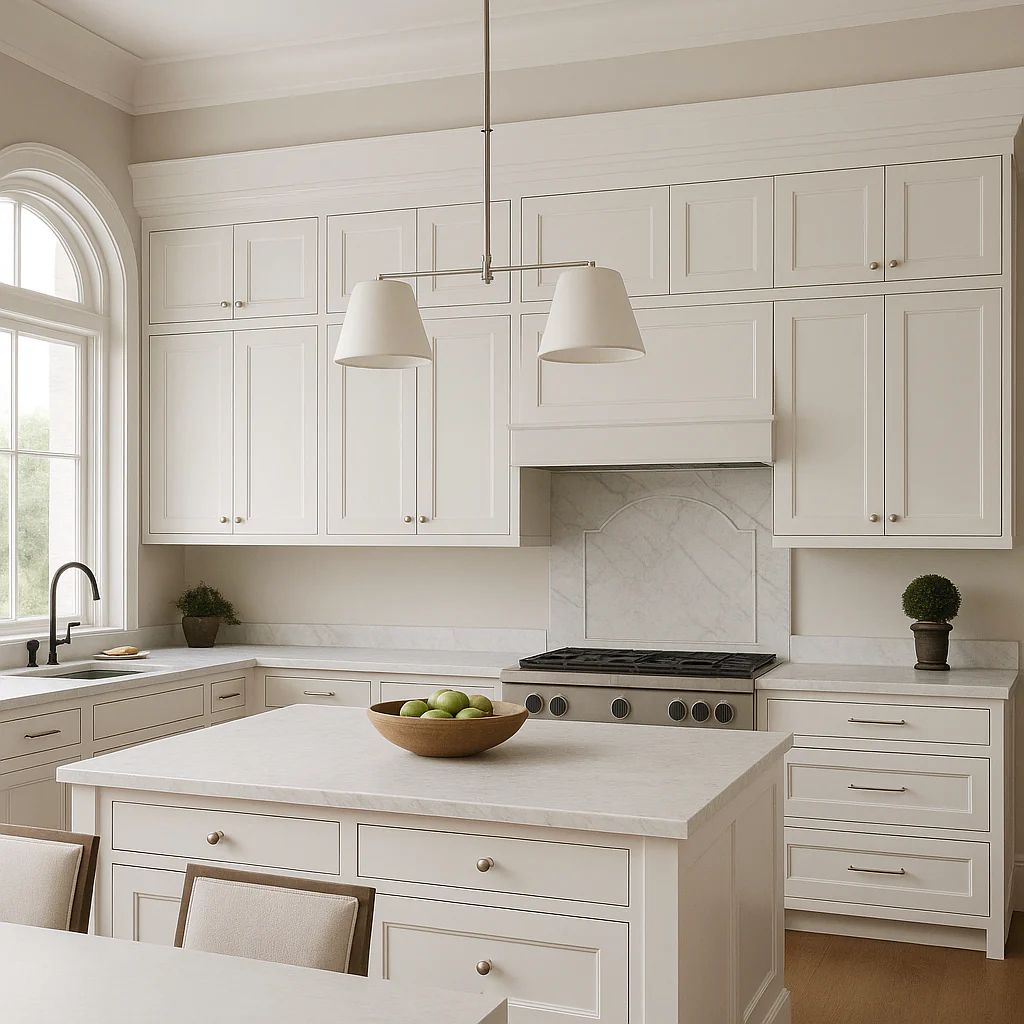 MILL'S PRIDE Richmond Verona White Shaker Wall Kitchen Cabinet - 36" W x 12" D x 24" H - Image 3