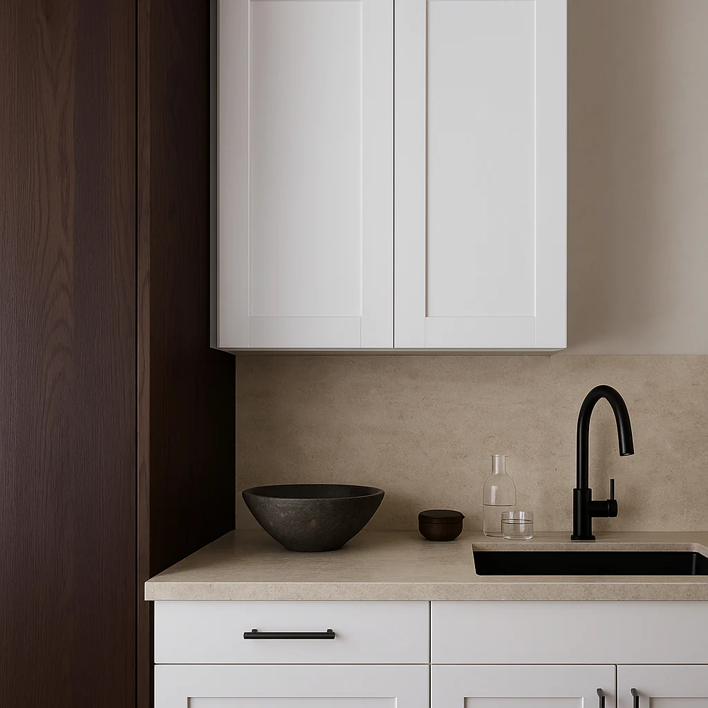 MILL'S PRIDE Richmond Verona White Shaker Wall Kitchen Cabinet - 36" W x 12" D x 30" H - Image 2