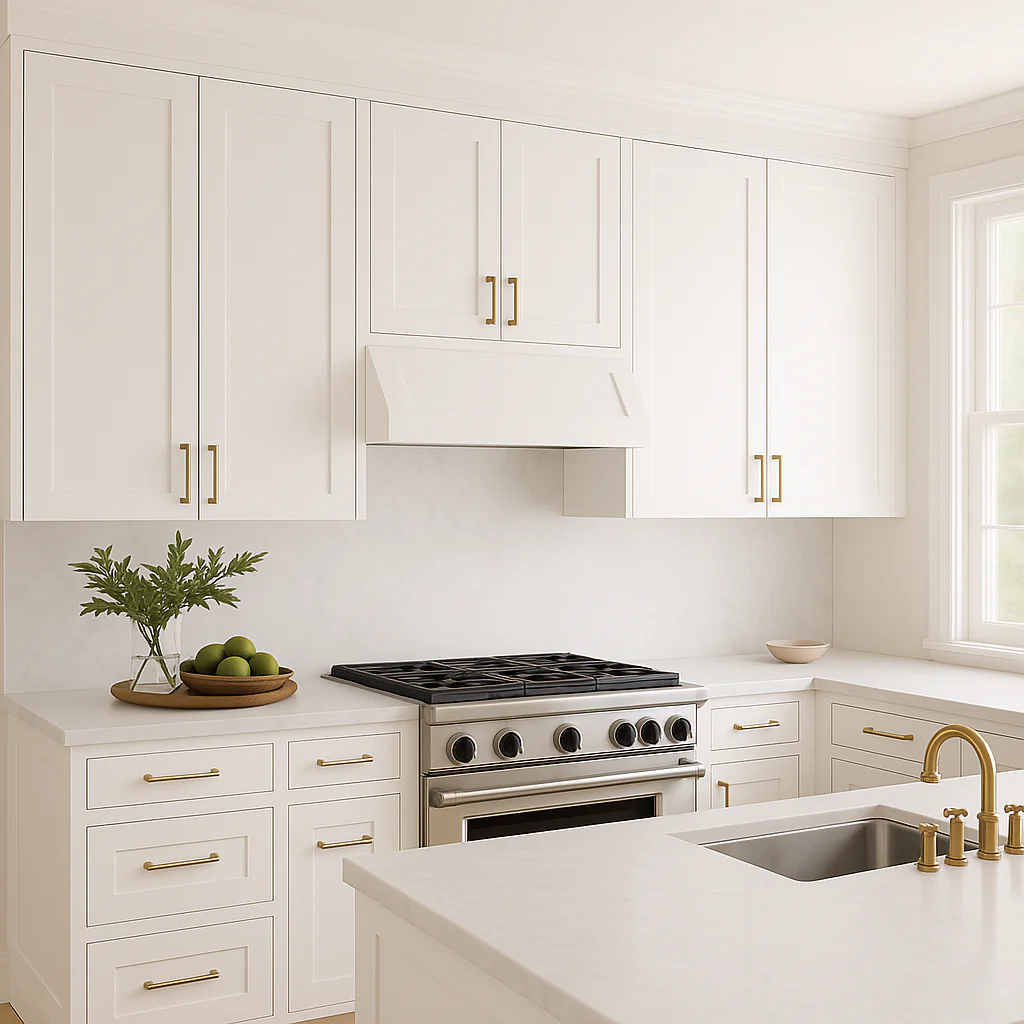 MILL'S PRIDE Richmond Verona White Shaker Wall Kitchen Cabinet - 36" W x 12" D x 30" H - Image 3