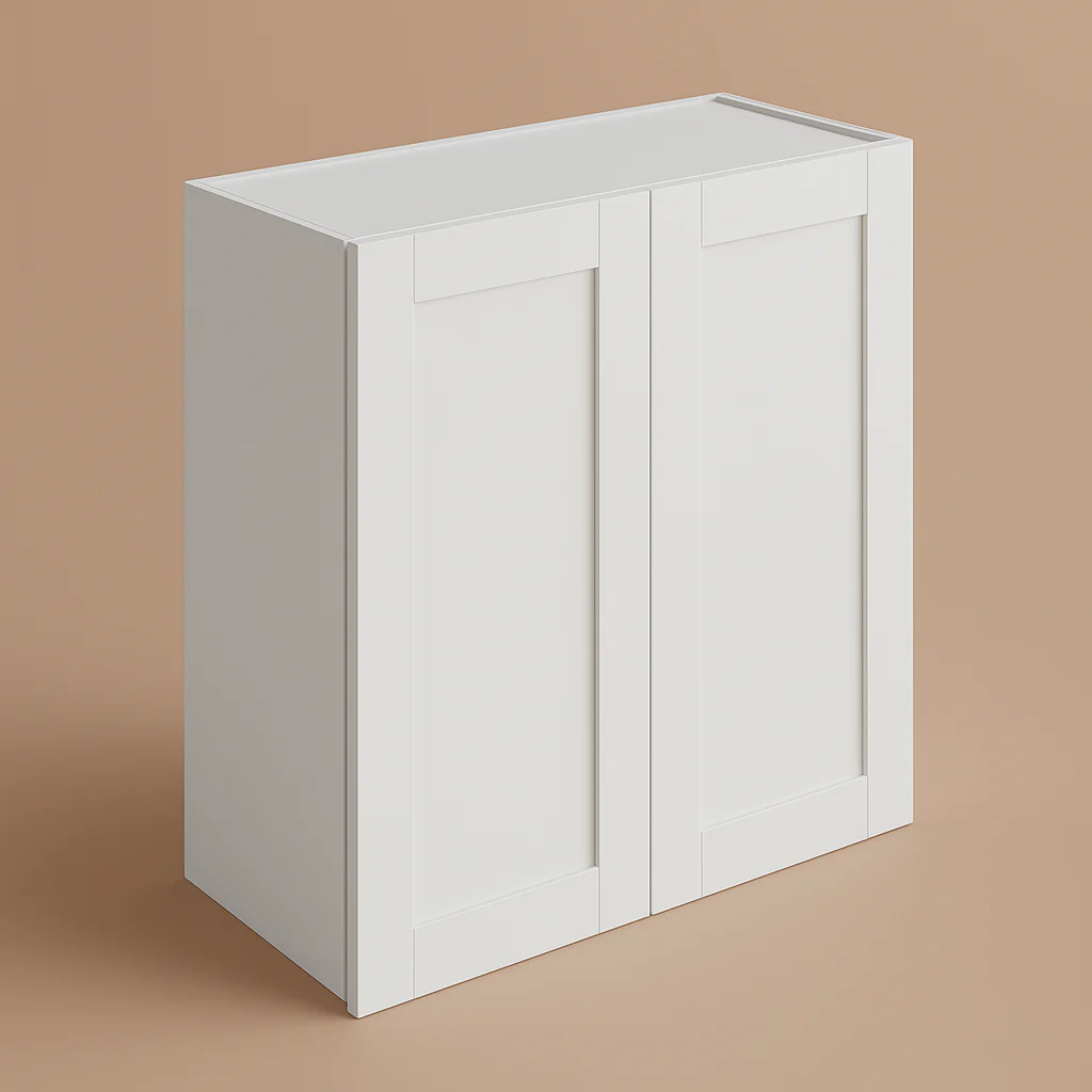MILL'S PRIDE Richmond Verona White Shaker Wall Kitchen Cabinet - 36" W x 12" D x 42" H