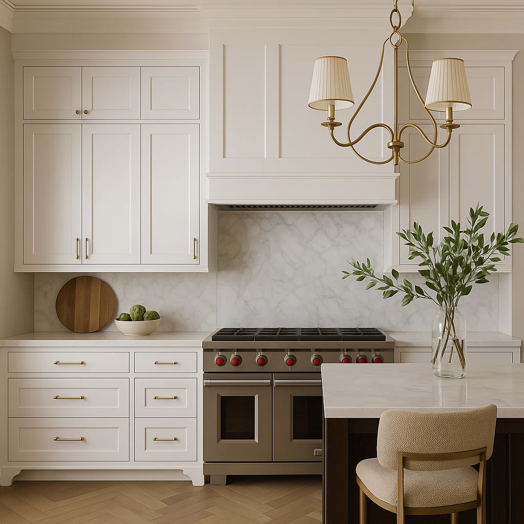 MILL'S PRIDE Richmond Verona White Shaker Wall Kitchen Cabinet - 36" W x 12" D x 42" H - Image 2