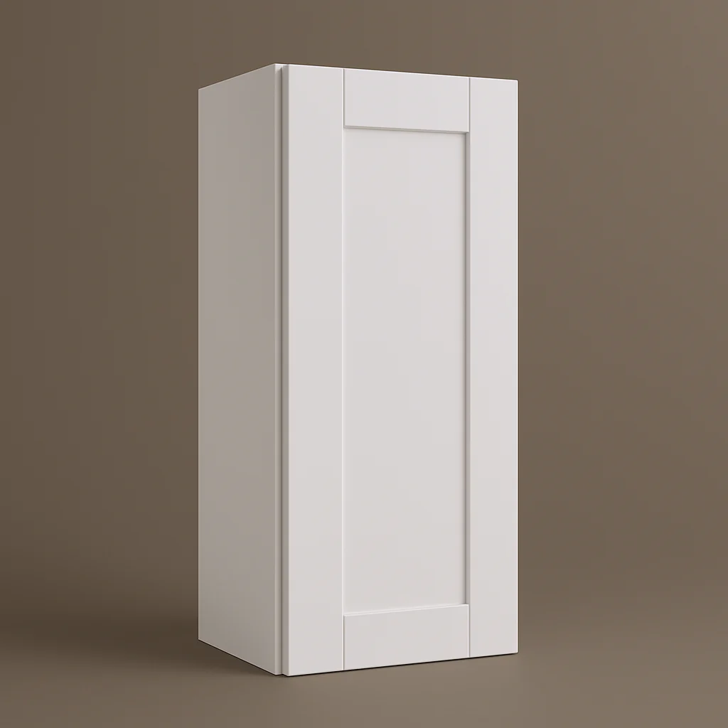 MILL'S PRIDE Richmond Verona White Shaker Wall Kitchen Cabinet - 9 in W x 12 in D x 36 in H