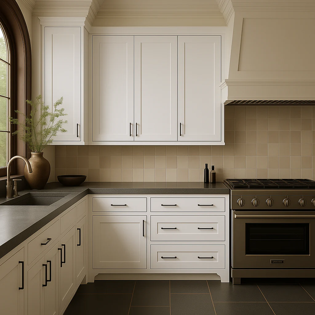 MILL'S PRIDE Richmond Verona White Shaker Wall Kitchen Cabinet - 9 in W x 12 in D x 36 in H - Image 4