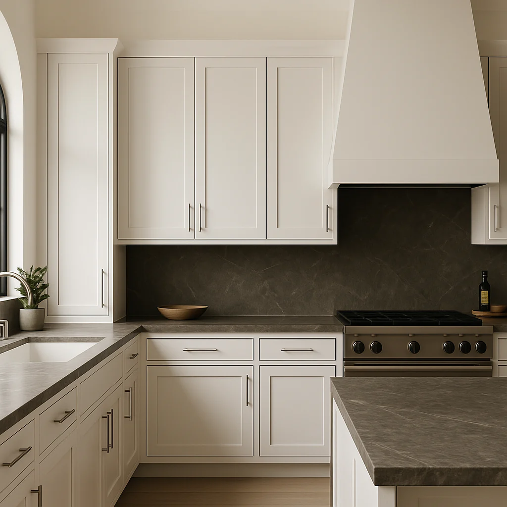 MILL'S PRIDE Richmond Verona White Shaker Wall Kitchen Cabinet - 9 in W x 12 in D x 42 in H - Image 3