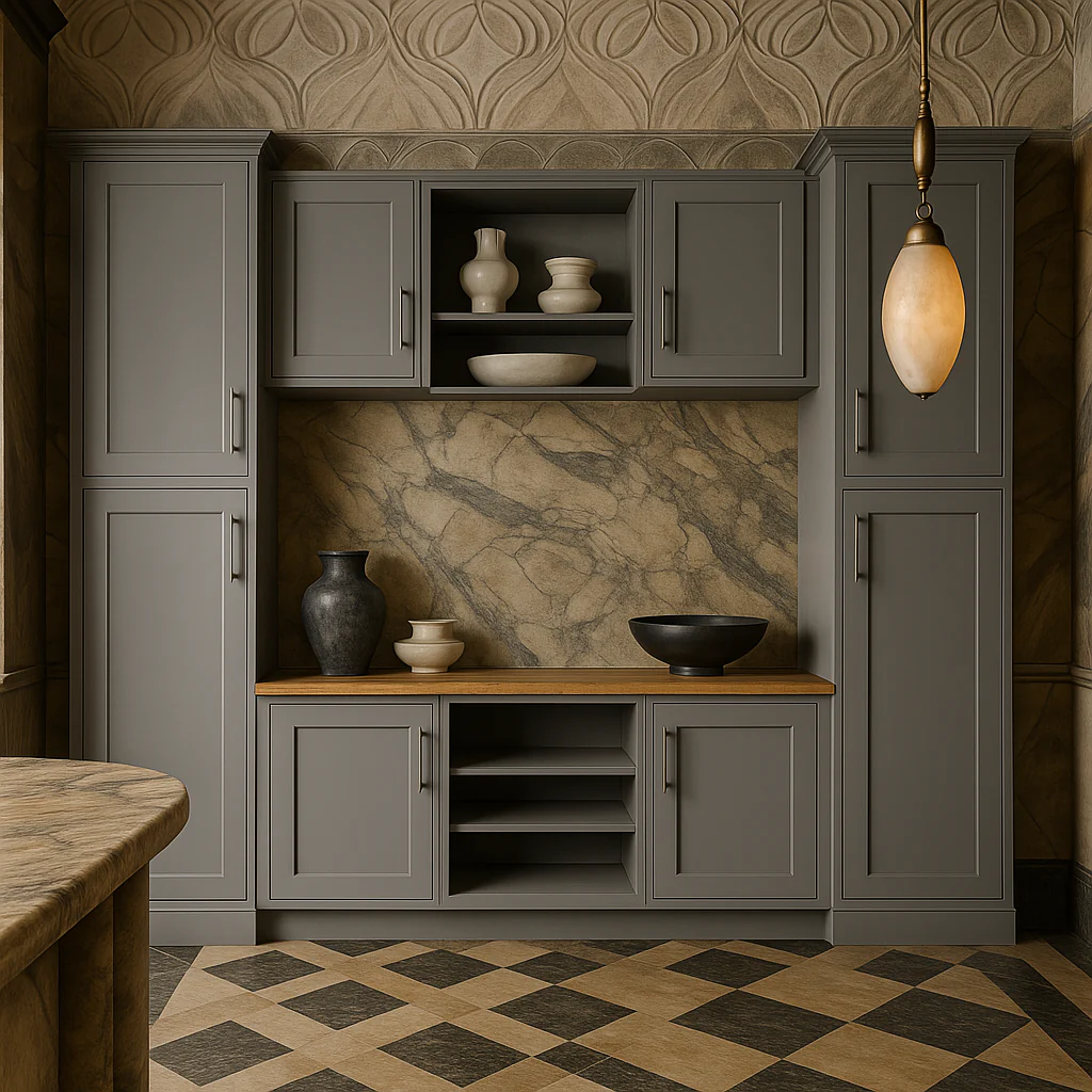MILL'S PRIDE Richmond Vesuvius Gray Kitchen Cabinet Ensemble - Ready to Assemble - Image 3