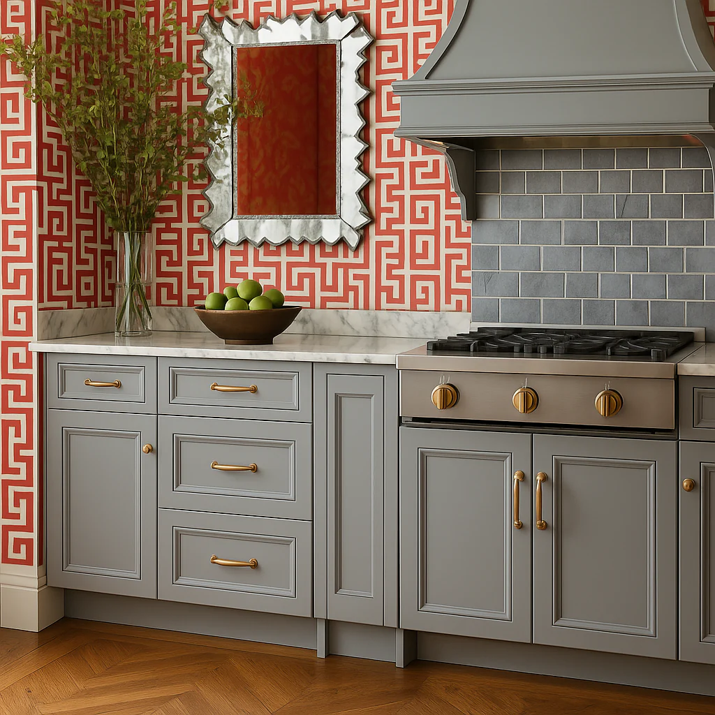 MILL'S PRIDE Richmond Vesuvius Gray Plywood Shaker Ready-to-Assemble Base Kitchen Cabinet with Soft Close - 9 in W x 24 in D x 34.5 in H - Image 3