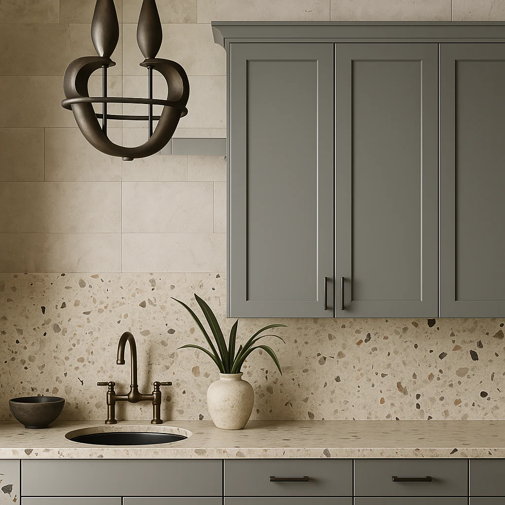 MILL'S PRIDE Richmond Vesuvius Gray Plywood Shaker Wall Kitchen Cabinet - 24" W x 12" D x 42" H - Image 2