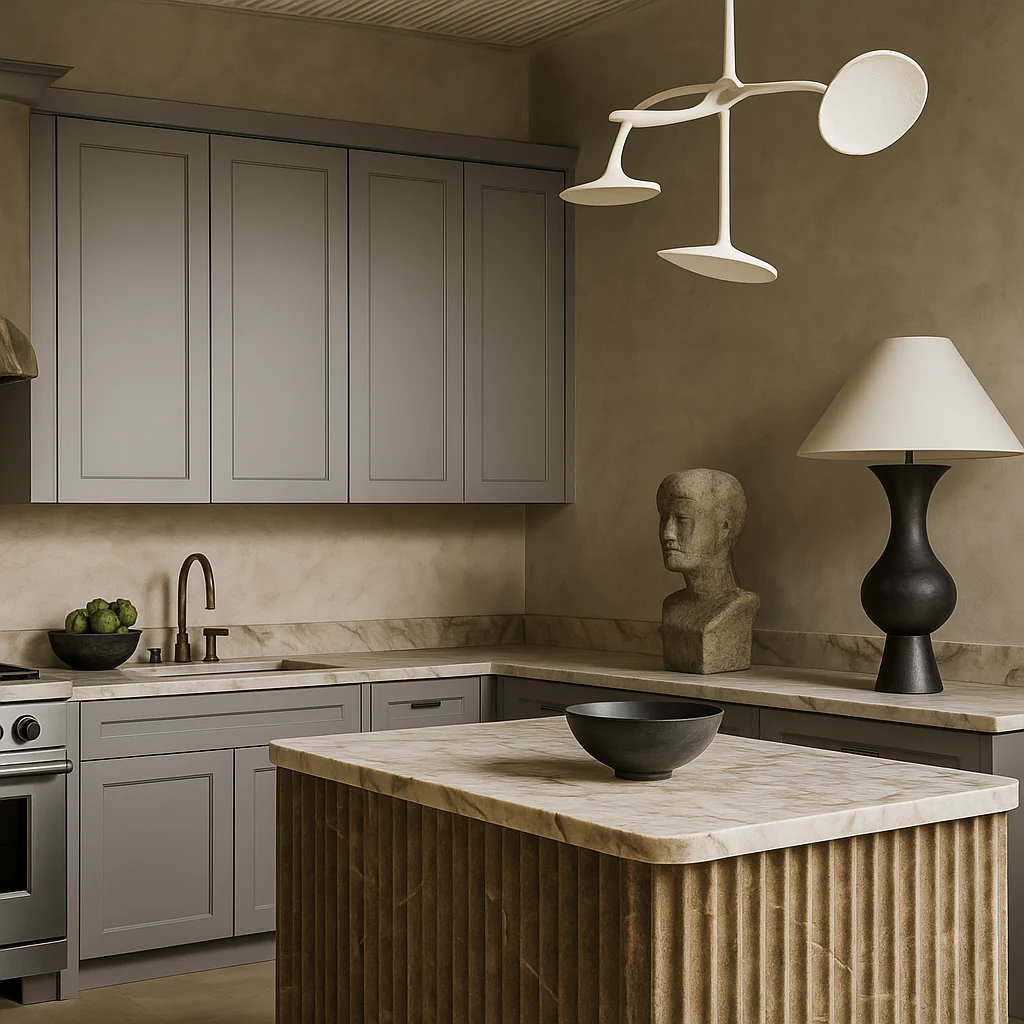MILL'S PRIDE Richmond Vesuvius Gray Plywood Shaker Wall Kitchen Cabinet - 36" W x 12" D x 42" H - Image 3