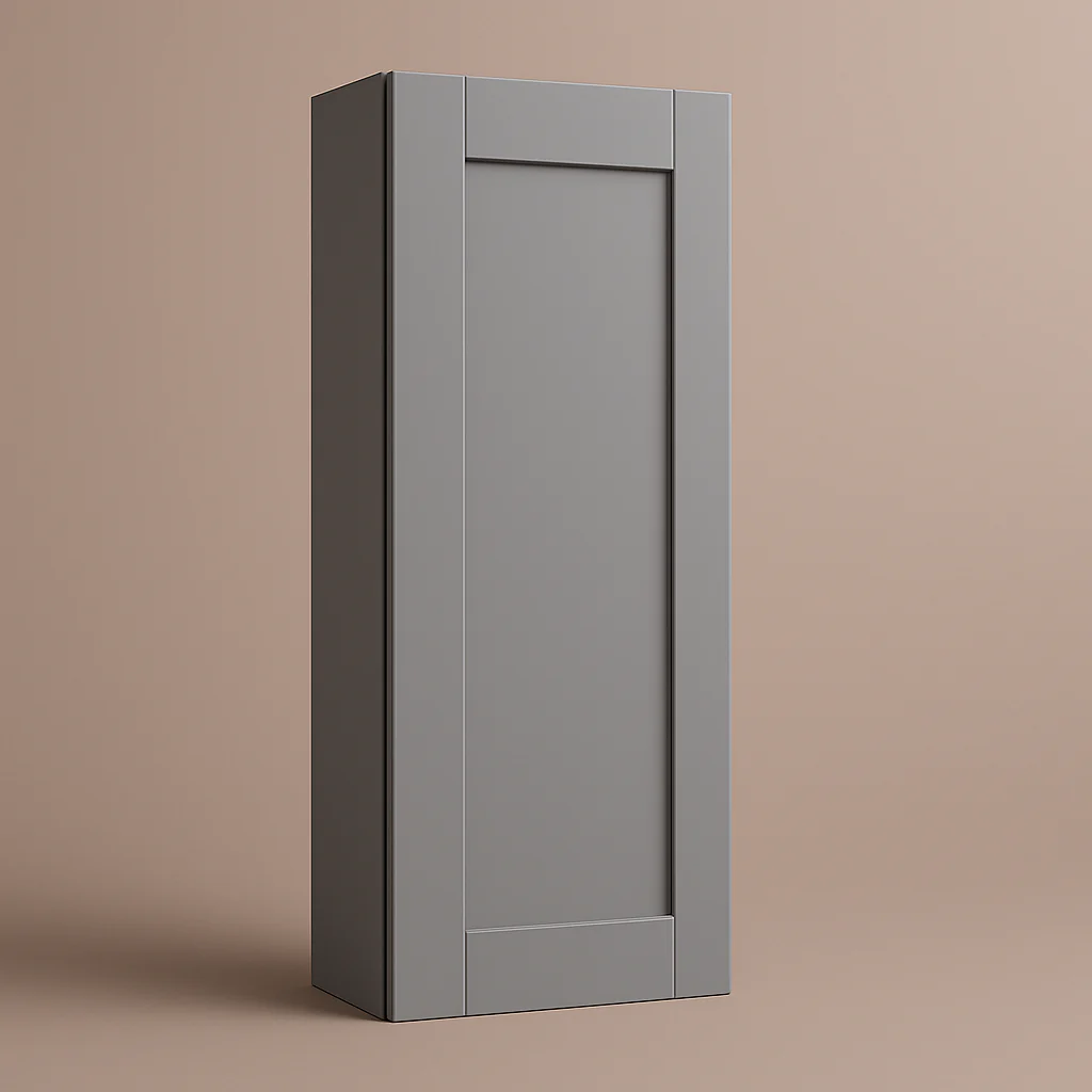MILL'S PRIDE Richmond Vesuvius Gray Plywood Shaker Wall Kitchen Cabinet