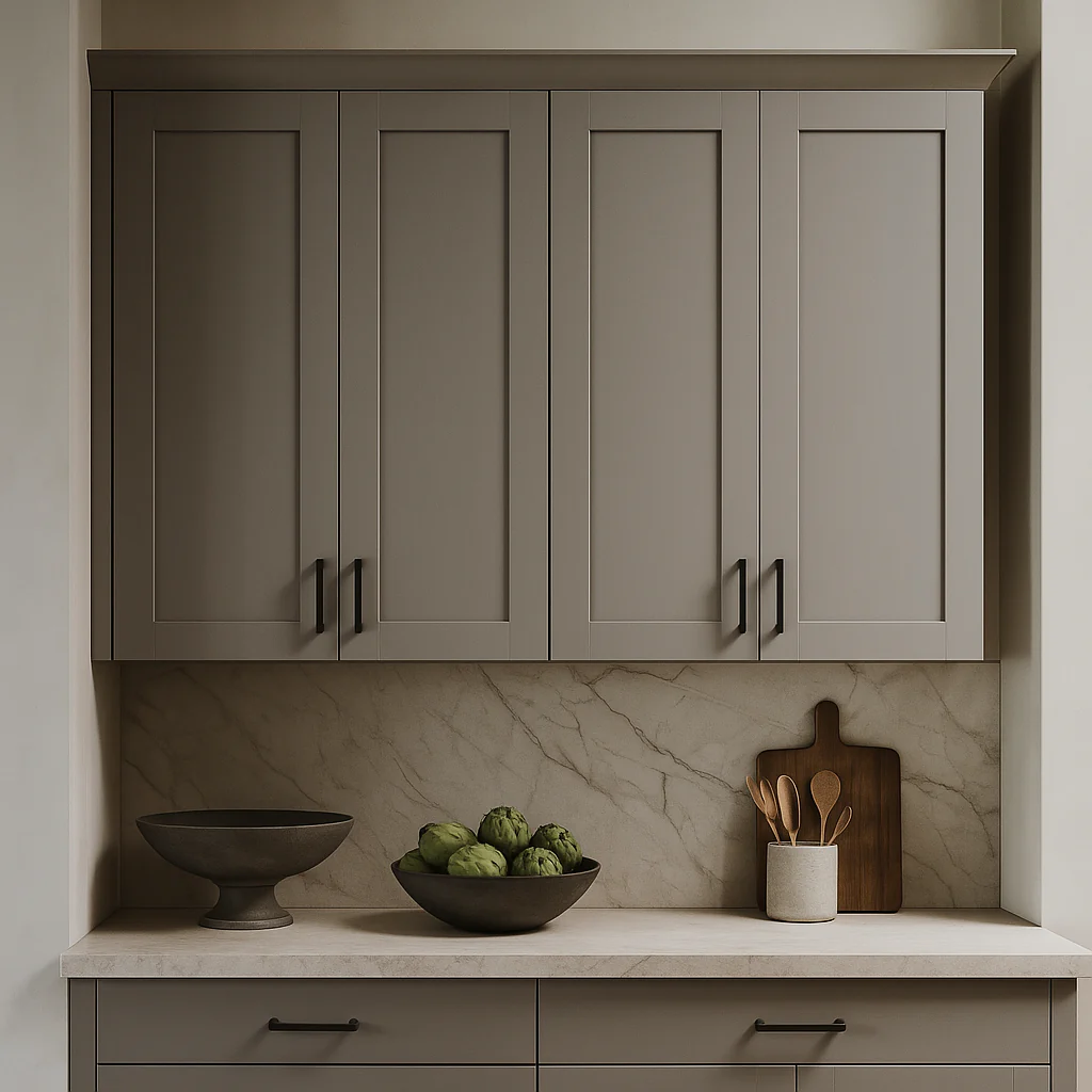 MILL'S PRIDE Richmond Vesuvius Gray Plywood Shaker Wall Kitchen Cabinet - Ready to Assemble - Image 2