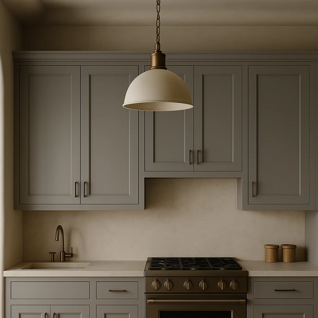MILL'S PRIDE Richmond Vesuvius Gray Plywood Shaker Wall Kitchen Cabinet - Ready to Assemble - Image 3