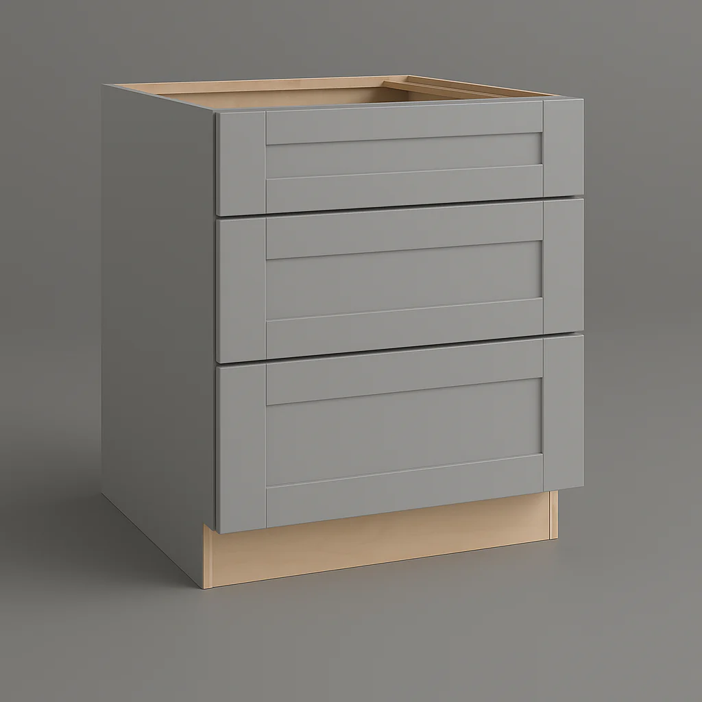 MILL'S PRIDE Richmond Vesuvius Gray Shaker Kitchen Cabinet - Ready to Assemble
