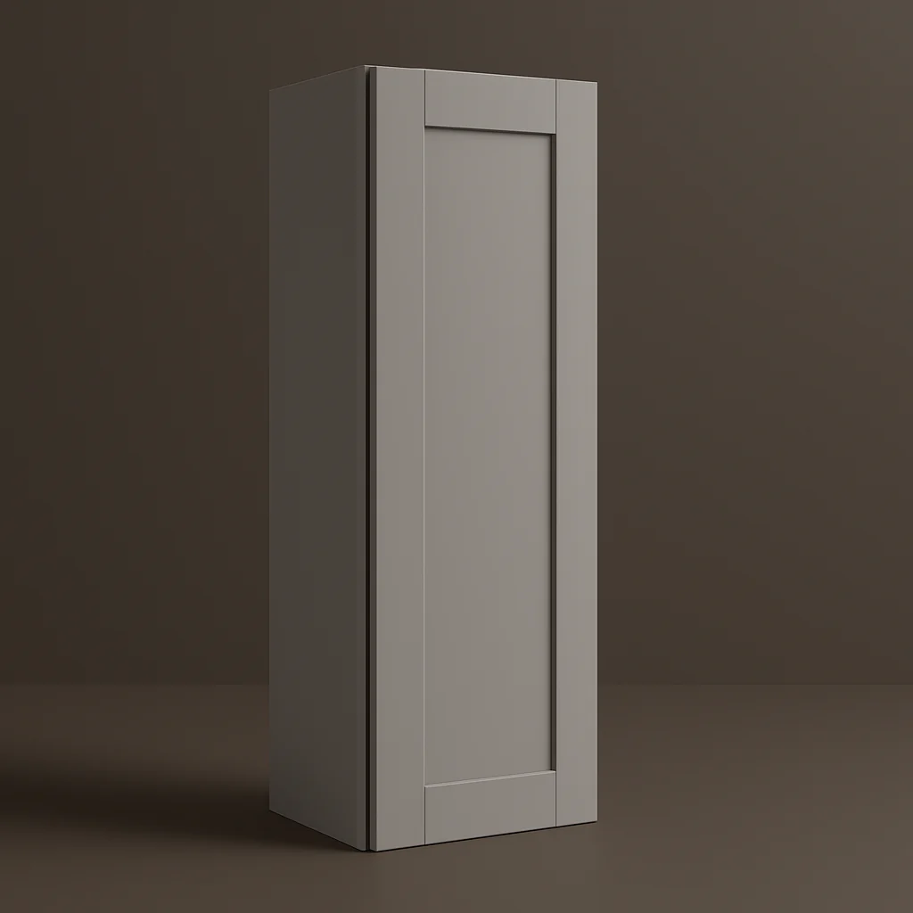 MILL'S PRIDE Richmond Vesuvius Gray Wall Kitchen Cabinet - 9 in W x 12 in D x 42 in H