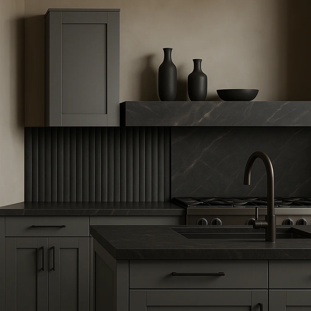 MILL'S PRIDE Richmond Vesuvius Gray Wall Kitchen Cabinet - Ready to Assemble - Image 2