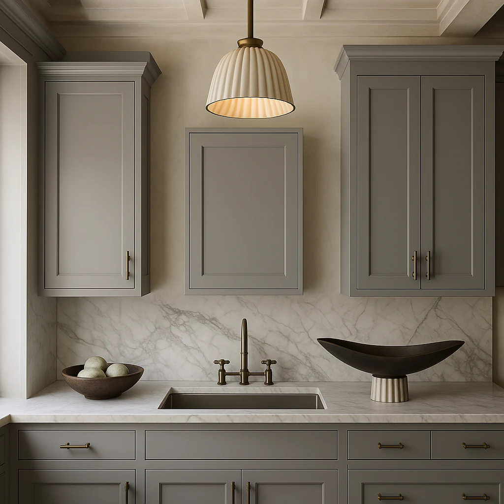 MILL'S PRIDE Richmond Vesuvius Gray Wall Kitchen Cabinet - Ready to Assemble - Image 4
