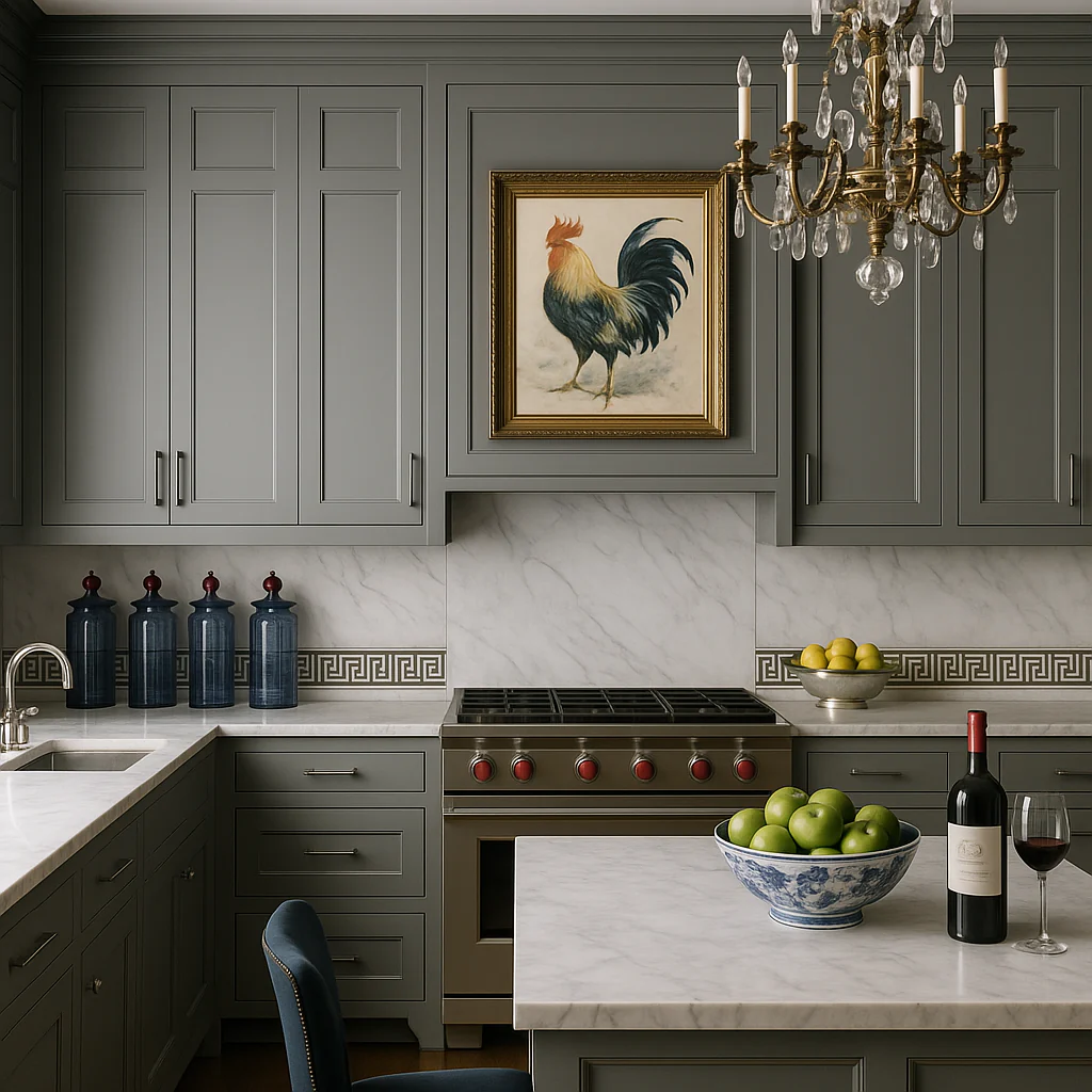 MILL'S PRIDE Richmond Vesuvius Gray Wall Kitchen Cabinet - Ready to Assemble - Image 3