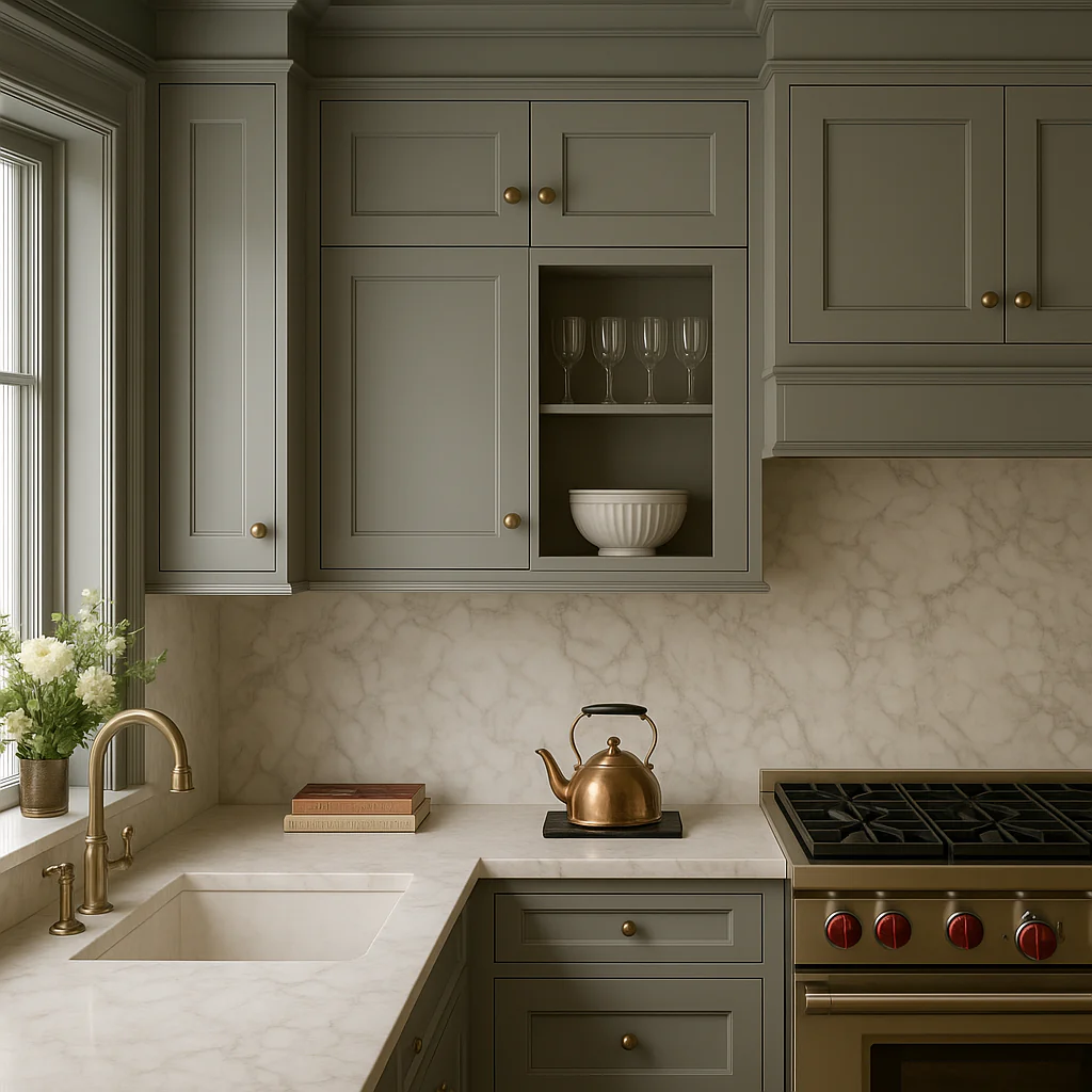 MILL'S PRIDE Richmond Vesuvius Gray Wall Kitchen Cabinet - Ready to Assemble - Image 4