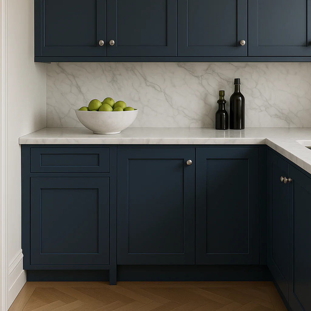 MILL'S PRIDE Valencia Blue Shaker Base Kitchen Cabinet - Ready to Assemble - Image 3