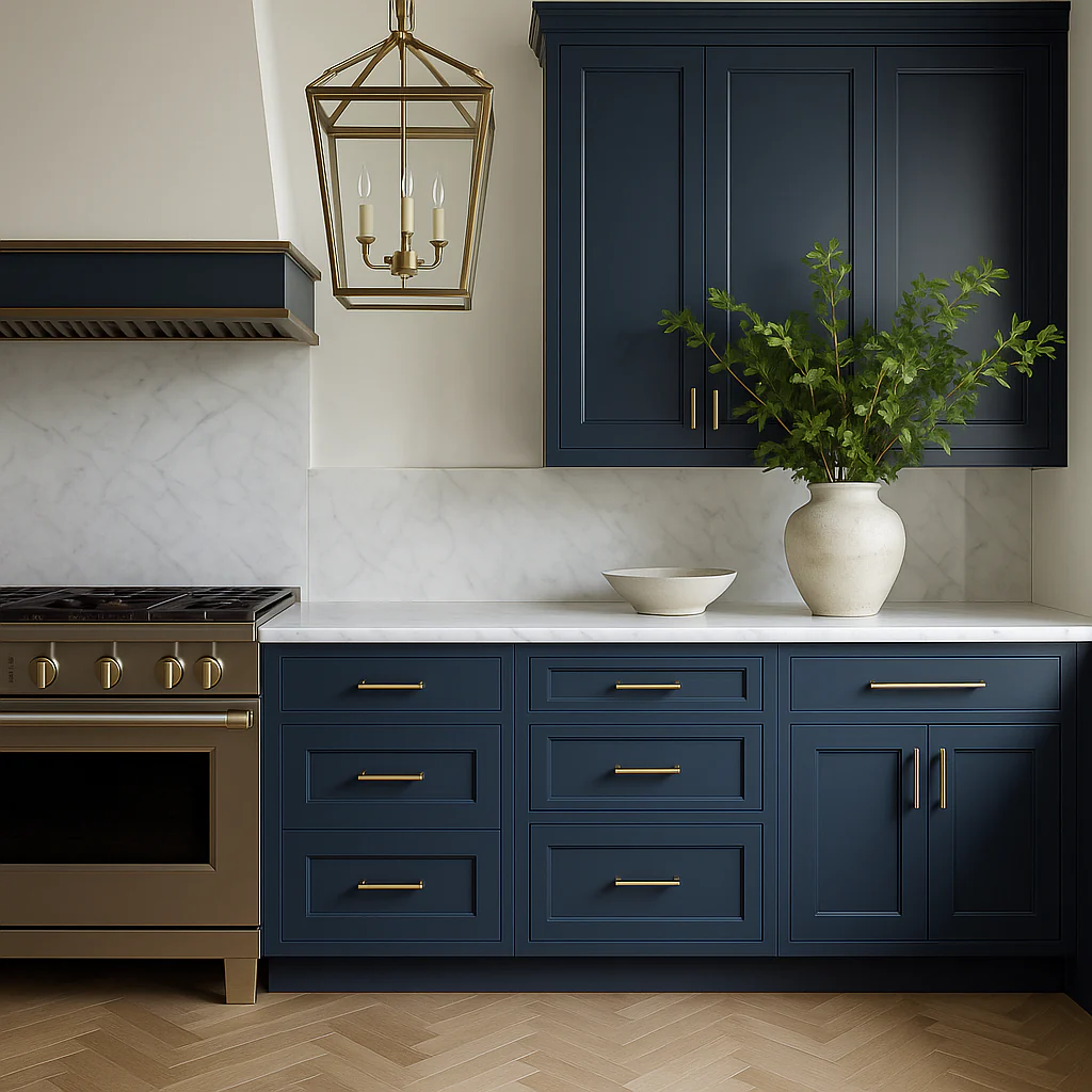MILL'S PRIDE Valencia Blue Shaker Drawer Base Cabinet - Ready to Assemble - Image 4