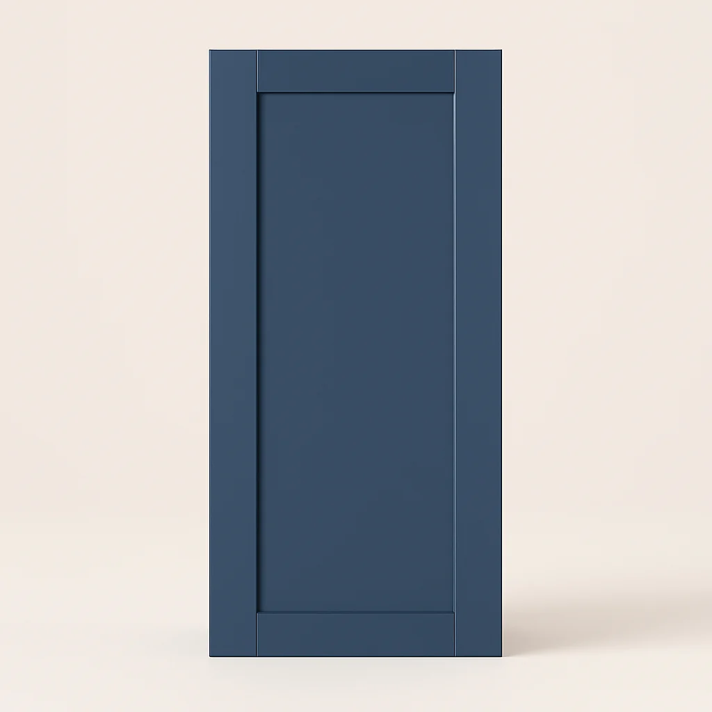 MILL'S PRIDE Valencia Blue Shaker Wall Kitchen Cabinet - 15" W x 12" D x 42" H