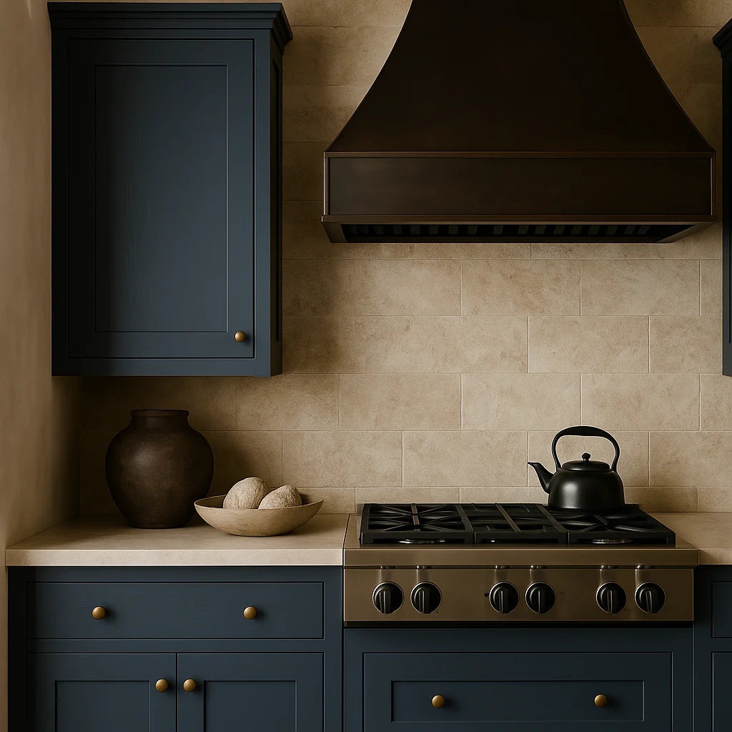 MILL'S PRIDE Valencia Blue Shaker Wall Kitchen Cabinet - 18" W x 12" D x 36" H - Image 3
