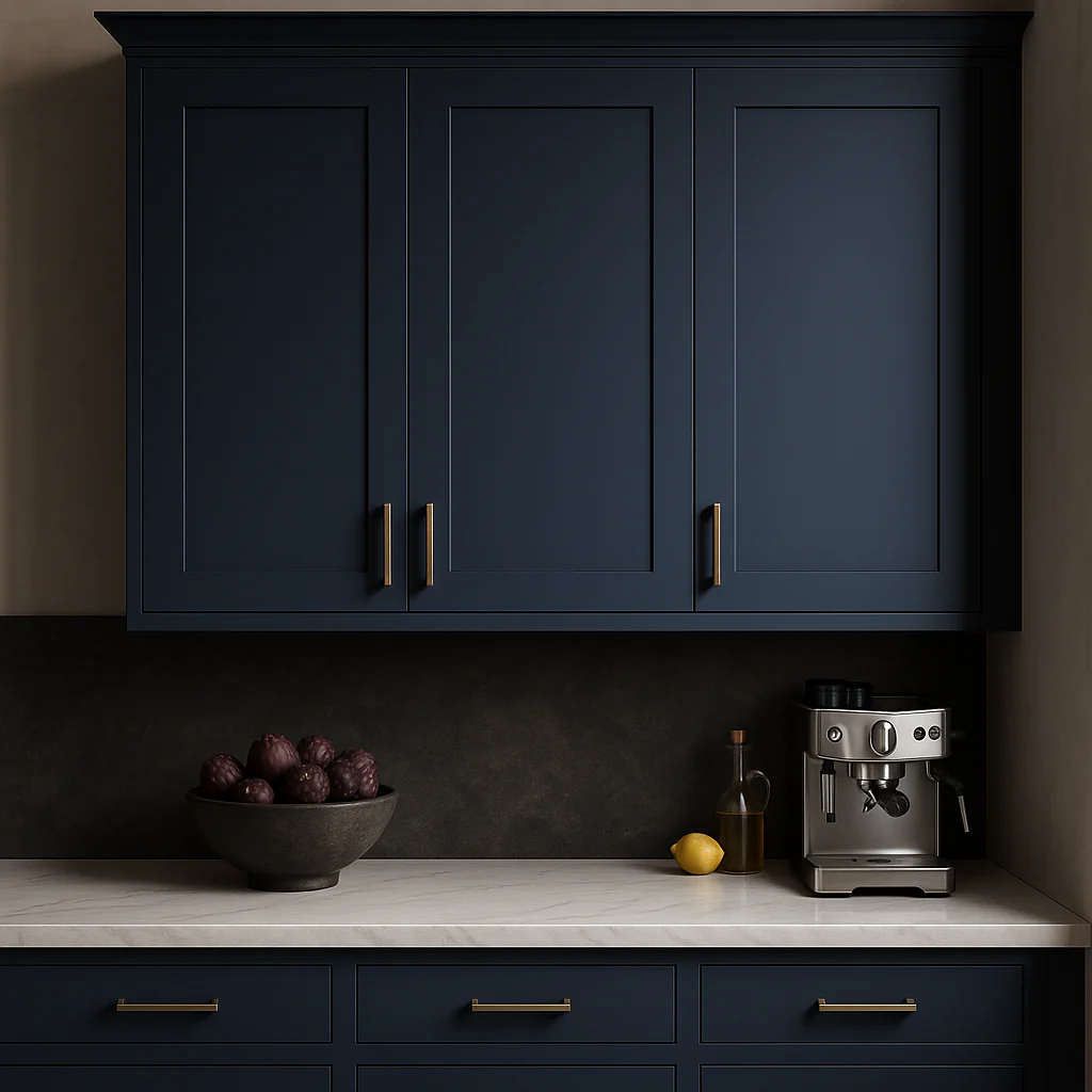 MILL'S PRIDE Valencia Blue Shaker Wall Kitchen Cabinet - 24" W x 12" D x 30" H - Image 2