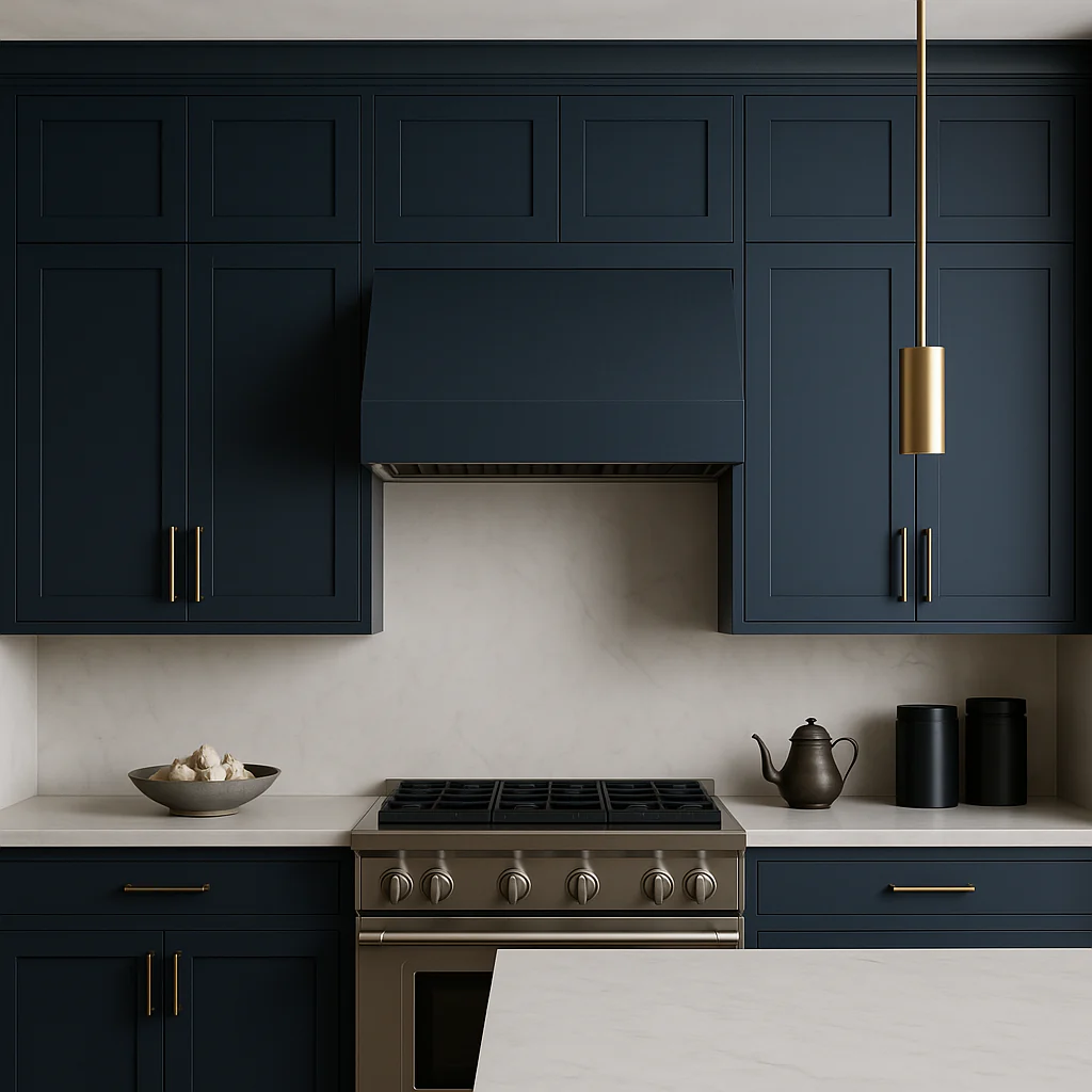 MILL'S PRIDE Valencia Blue Shaker Wall Kitchen Cabinet - 36" W x 12" D x 24" H - Image 2