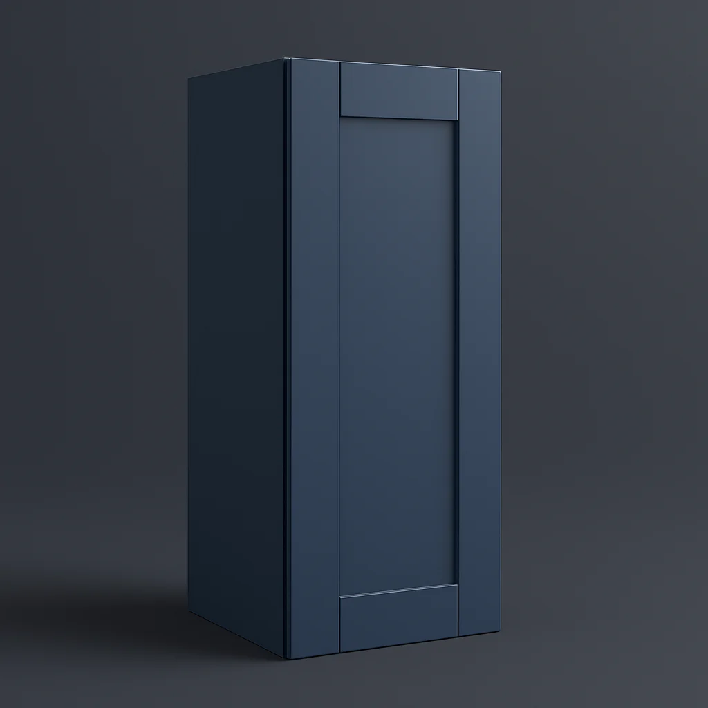 MILL'S PRIDE Valencia Blue Shaker Wall Kitchen Cabinet - Ready to Assemble