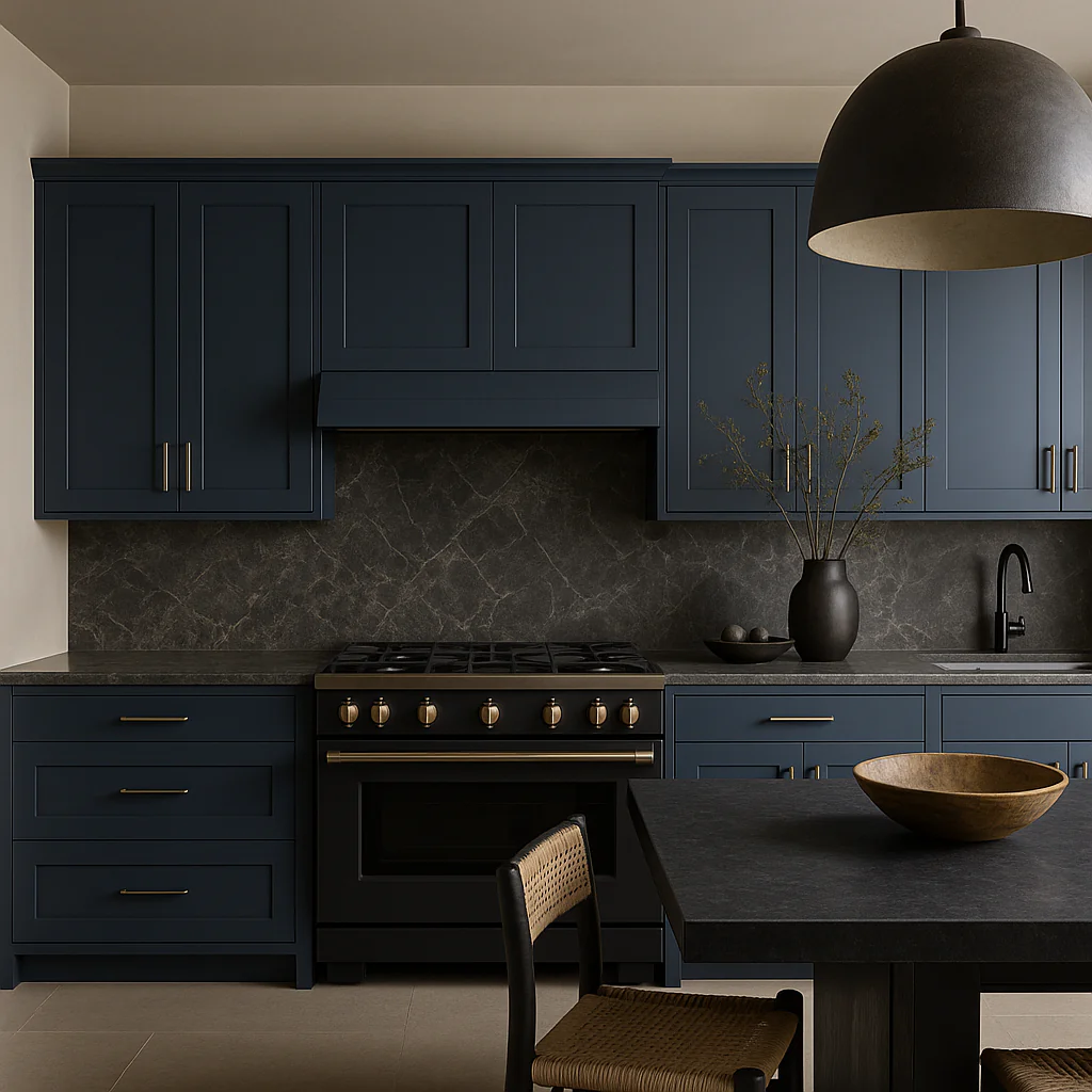 MILL'S PRIDE Valencia Blue Shaker Wall Kitchen Cabinet - Ready to Assemble - Image 2