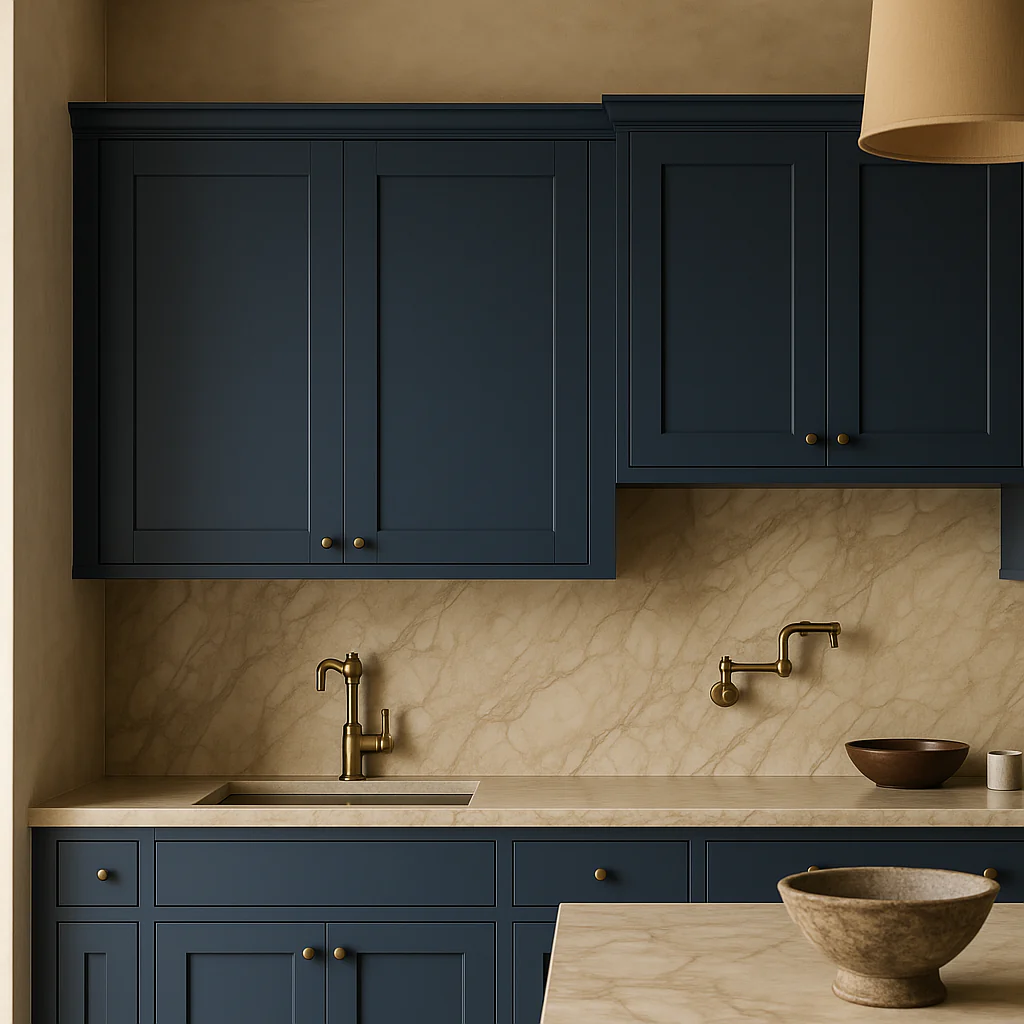 MILL'S PRIDE Valencia Blue Shaker Wall Kitchen Cabinet - Ready to Assemble - Image 3