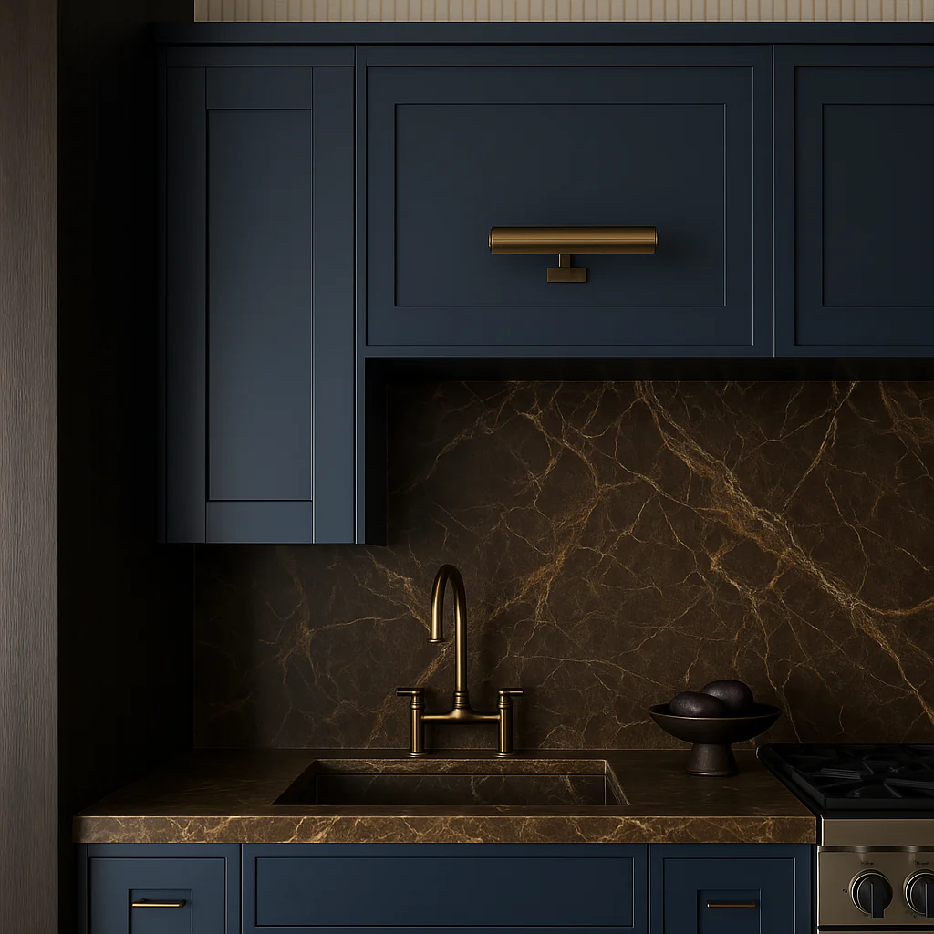 MILL'S PRIDE Valencia Blue Shaker Wall Kitchen Cabinet - Ready to Assemble - Image 2