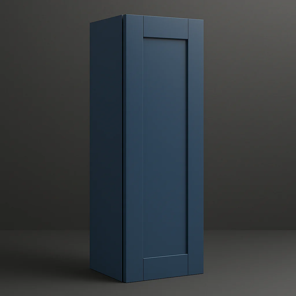 MILL'S PRIDE Valencia Blue Shaker Wall Kitchen Cabinet - Ready to Assemble