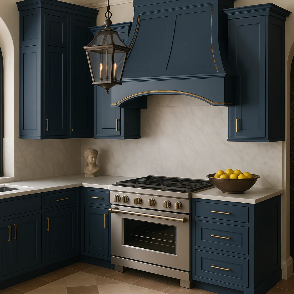 MILL'S PRIDE Valencia Blue Shaker Wall Kitchen Cabinet - Ready to Assemble - Image 4