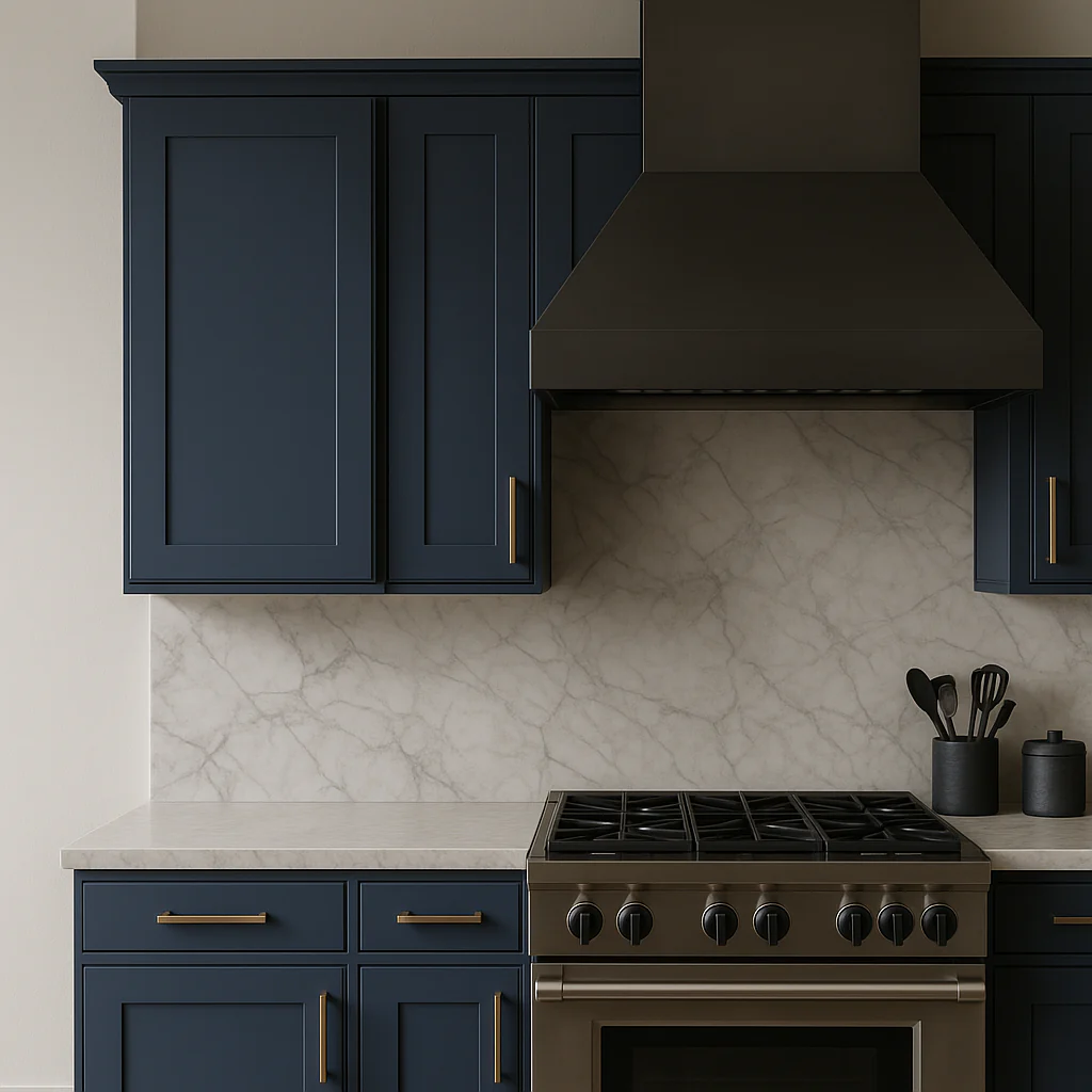MILL'S PRIDE Valencia Blue Wall Kitchen Cabinet - Ready to Assemble - Image 2