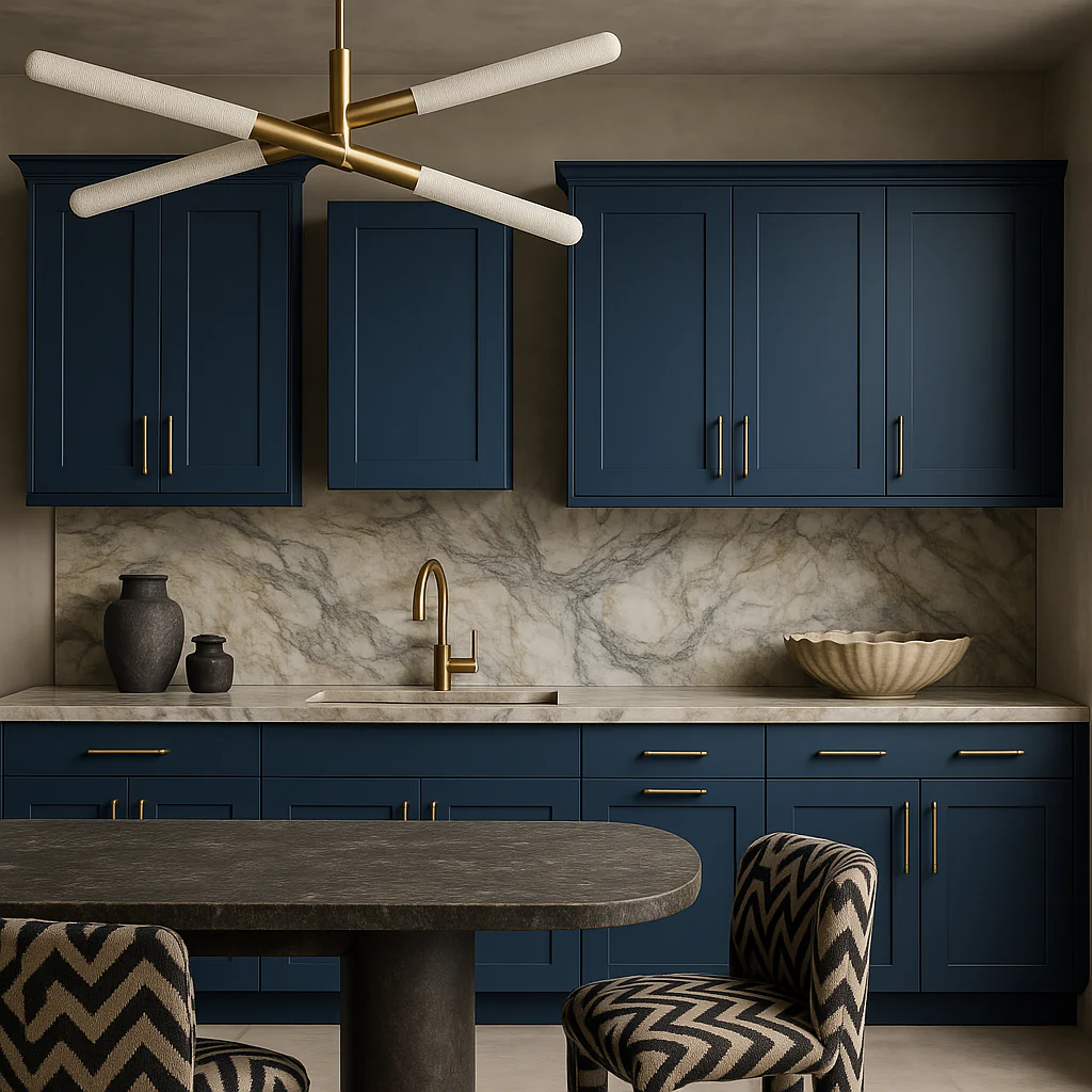 MILL'S PRIDE Valencia Blue Wall Kitchen Cabinet - Ready to Assemble - Image 4