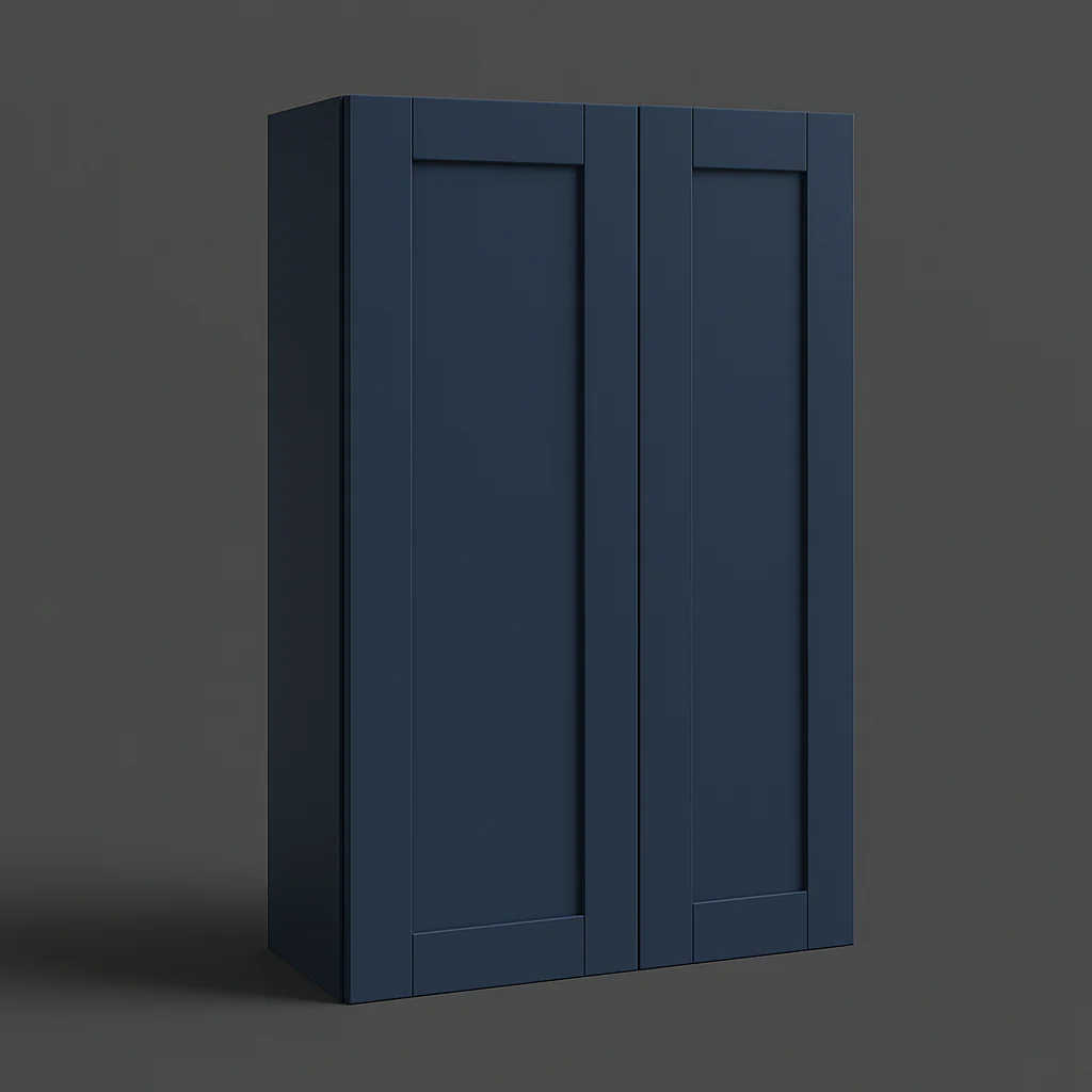 MILL'S PRIDE Valencia Blue Wall Kitchen Cabinet - Ready to Assemble