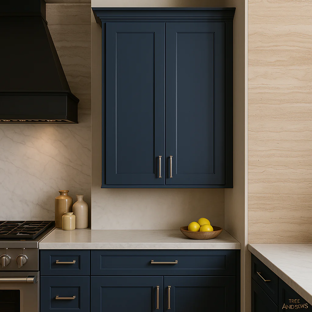 MILL'S PRIDE Valencia Blue Wall Kitchen Cabinet - Ready to Assemble - Image 3