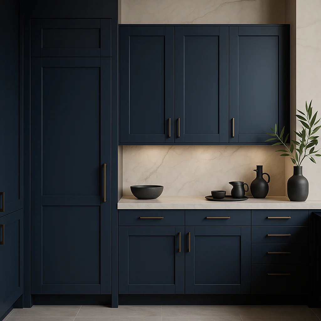 MILL'S PRIDE Valencia Blue Wall Kitchen Cabinet - Ready to Assemble - Image 4
