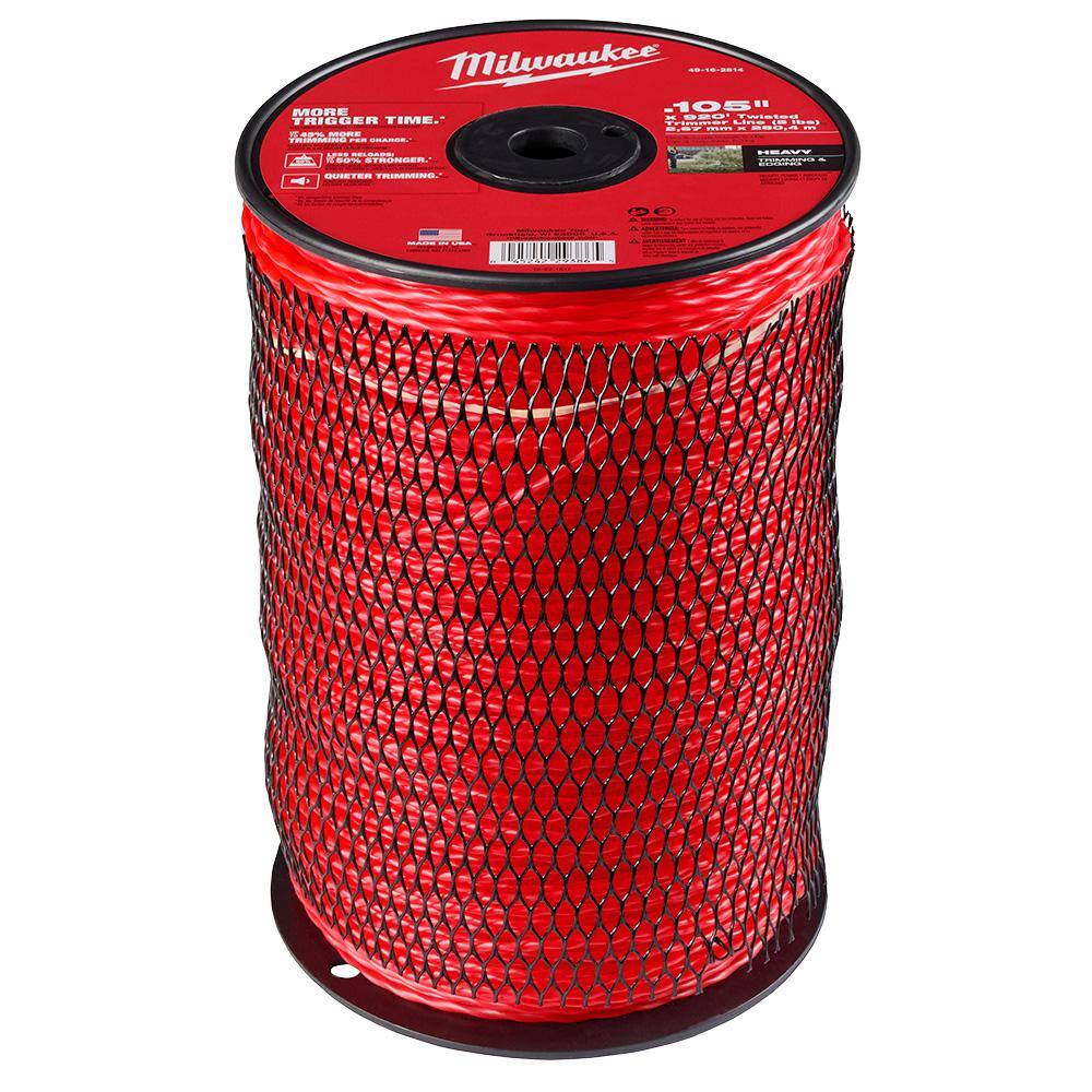 Milwaukee 0.105 in. x 920 ft. Twisted Trimmer Line Spool - Image 8