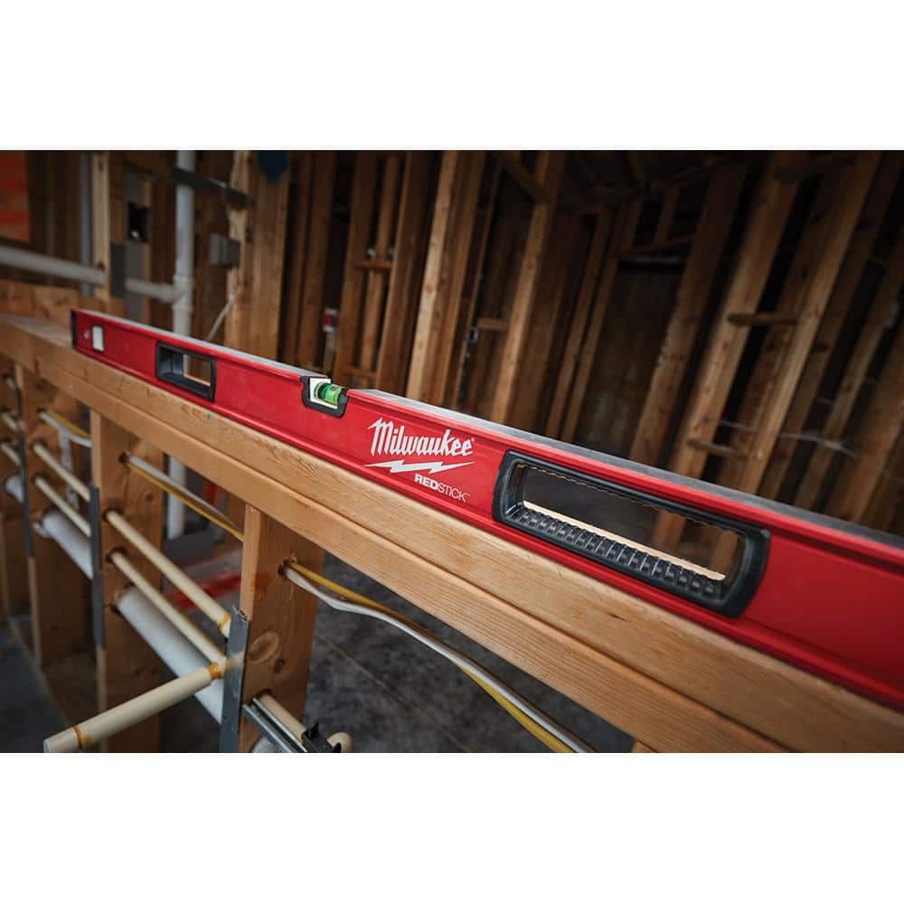 Milwaukee 10 in./24 in./48 in. REDSTICK Box and Torpedo Level Set - Image 7