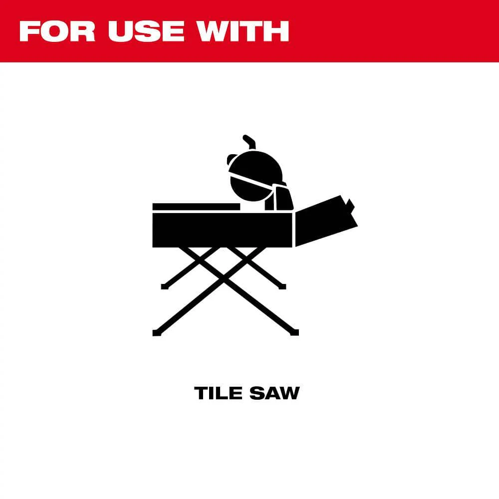 Milwaukee 10 in. DIAMOND MAX Continuous Tile Diamond Blade - Image 3